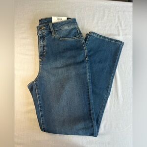 Women’s Blue Denim Straight Leg jeans. Size 12. New Style & Co.